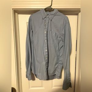 Bonobos Blue Soft Cotton Shirt XLT
